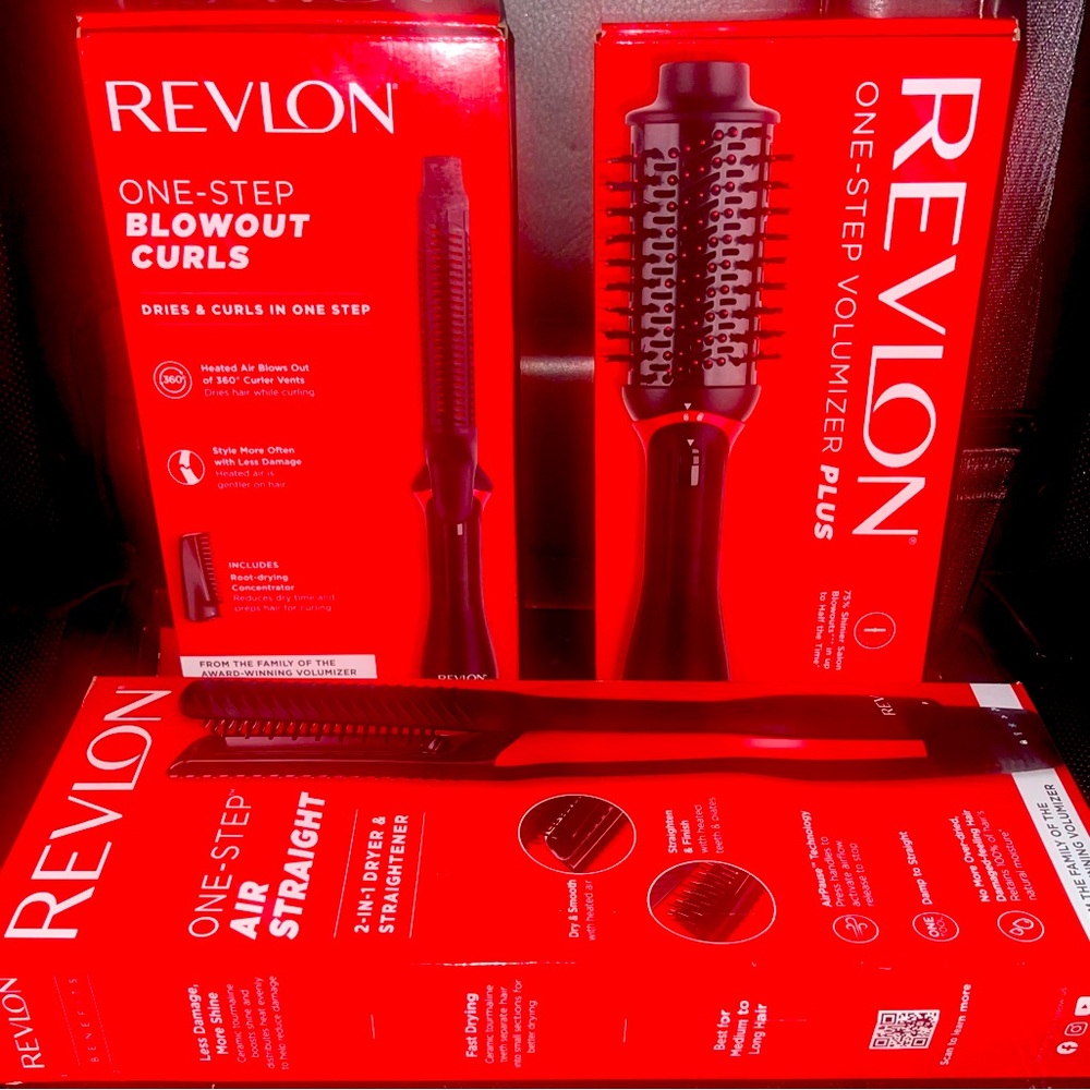 -Revelon One-Step Hair Accessories.